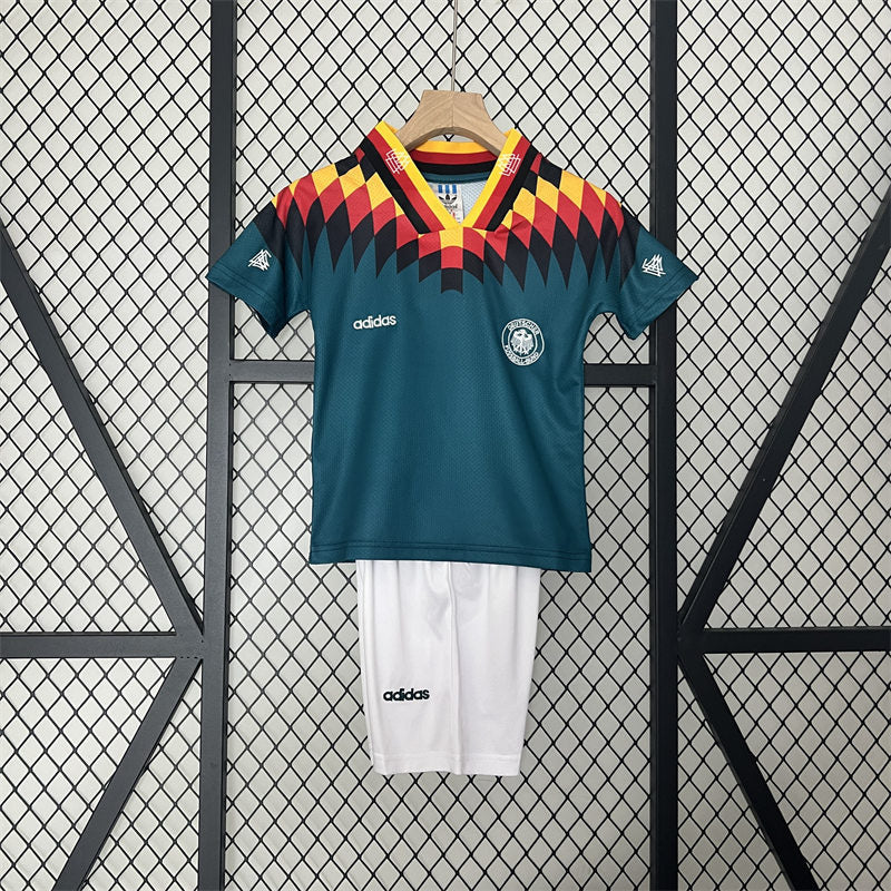 1994 Germany away retro kid kit