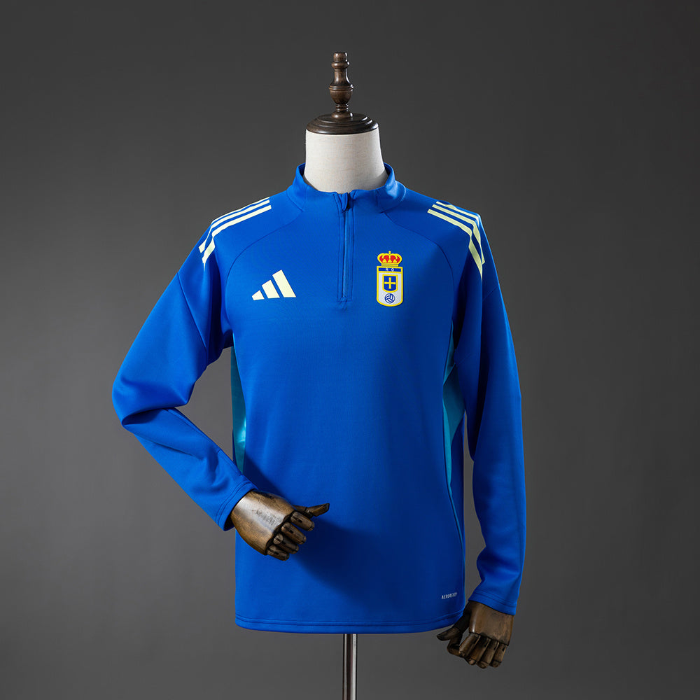 Real Oviedo 25/26 Training Top Blue S-XXL