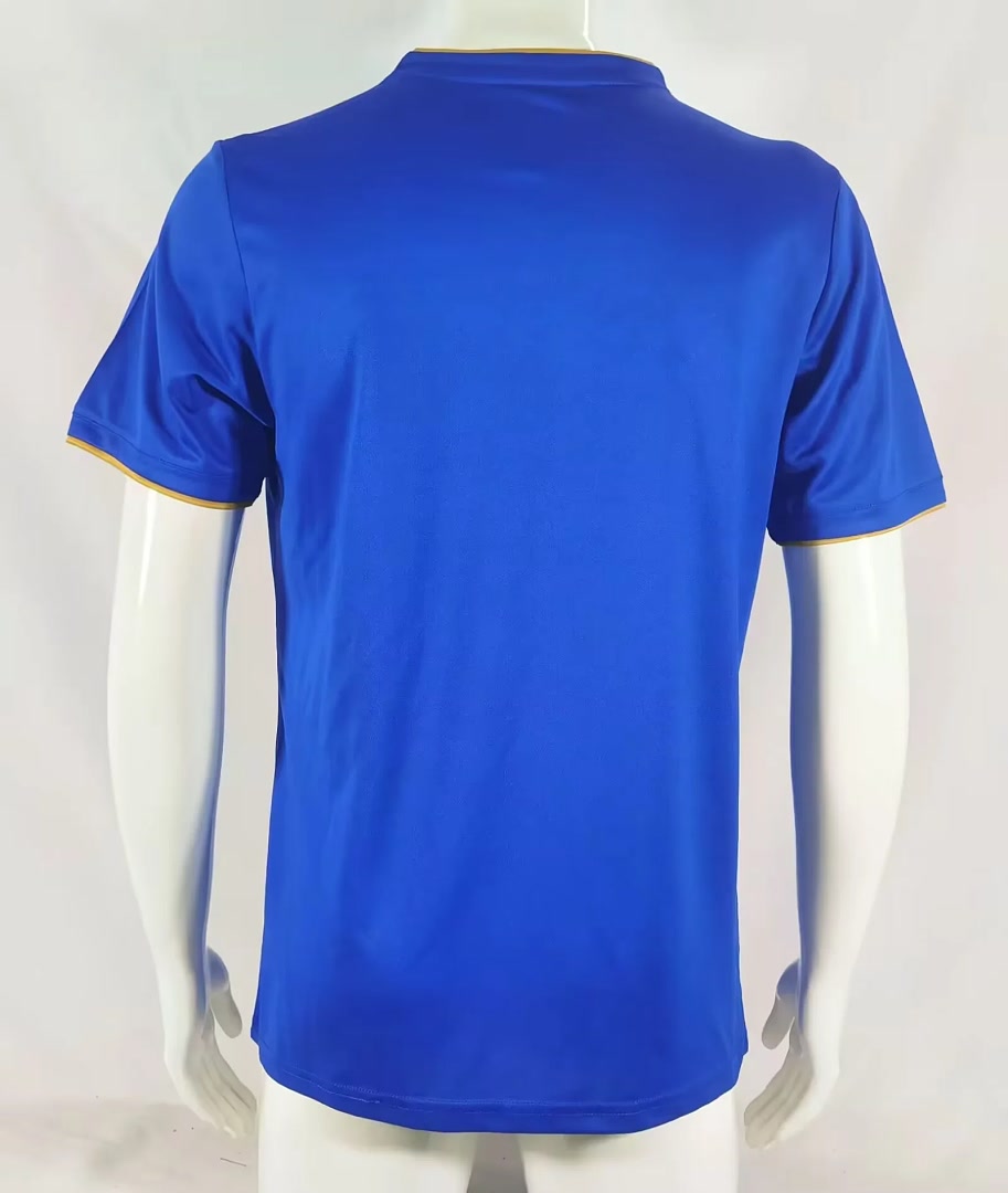 Retro Leicester City 2018/19 Home Soccer Jersey Size S-2XL