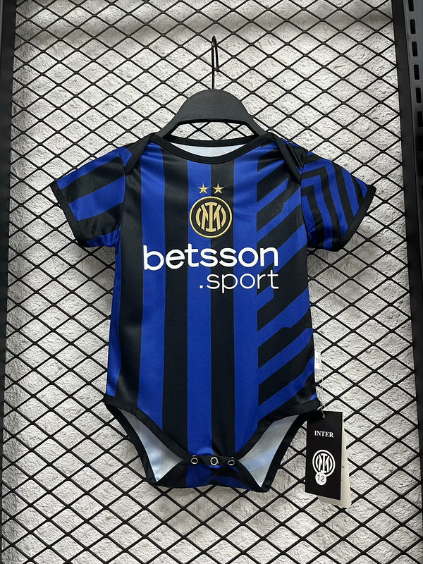 24-25 International Milan home baby jersey