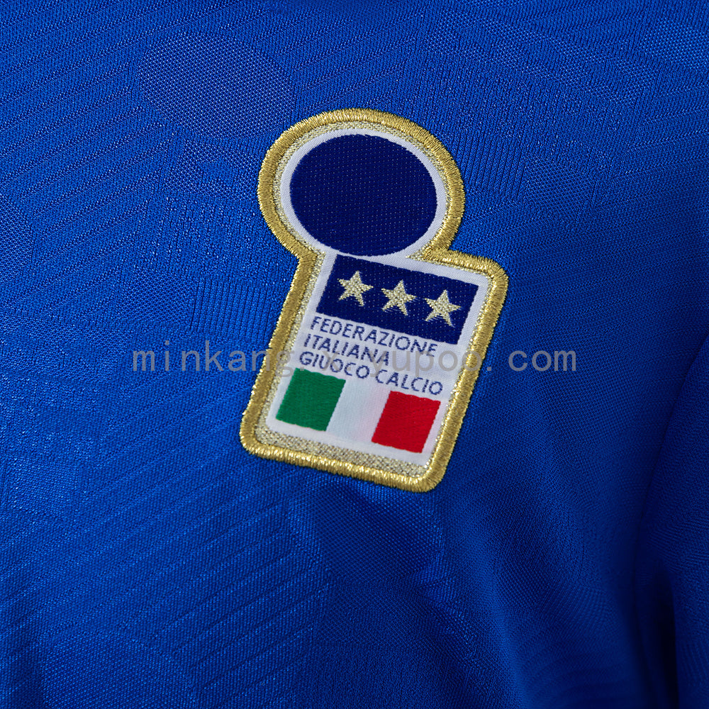 italy 1994 Home Long Sleeve Retro Jersey S-XXL