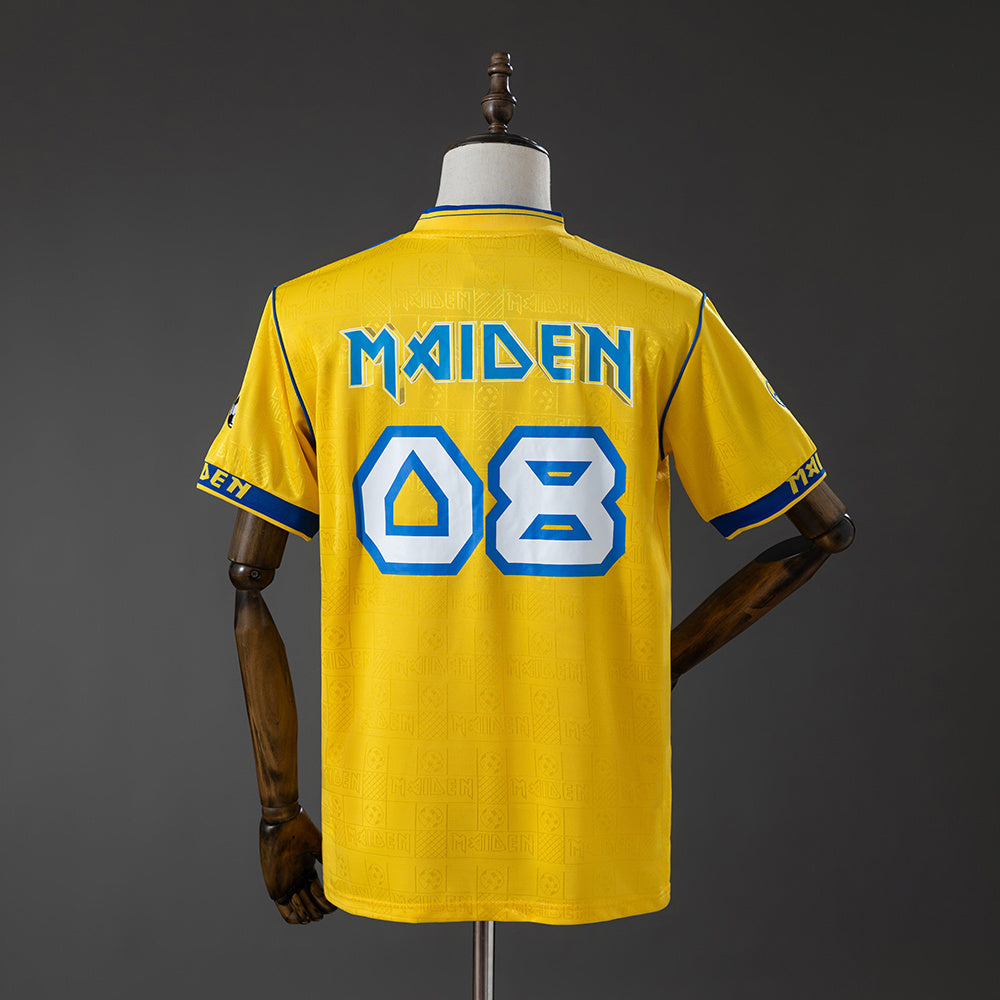 Iron Maiden x West Ham United 2008 Retro Yellow Jersey S-XXL