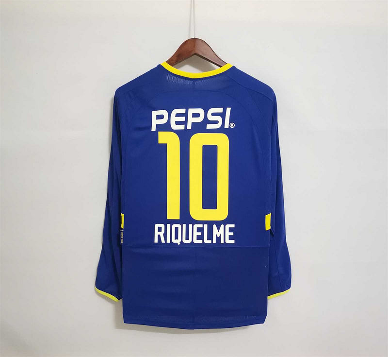 03-04 Boca Juniors home long sleeve
