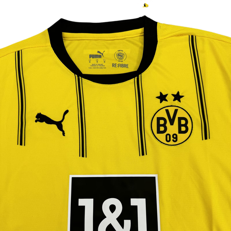 24-25 Dortmund home soccer jersey