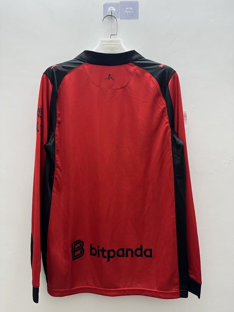 AC Milan 2026/27 Red long sleeve Jersey size S-4XL