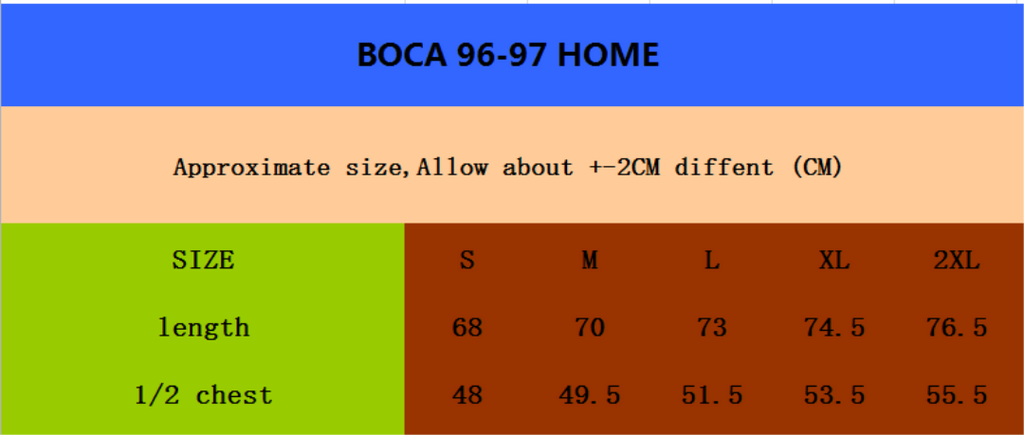 BOCA 96-97 — Club Retro