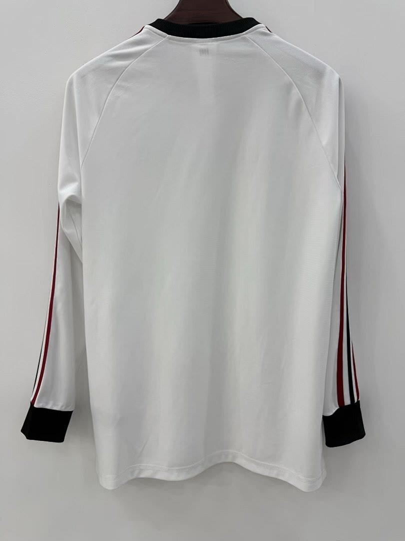 MNU 2025/26 Retro Model White jersey Long Sleeve S-2XL