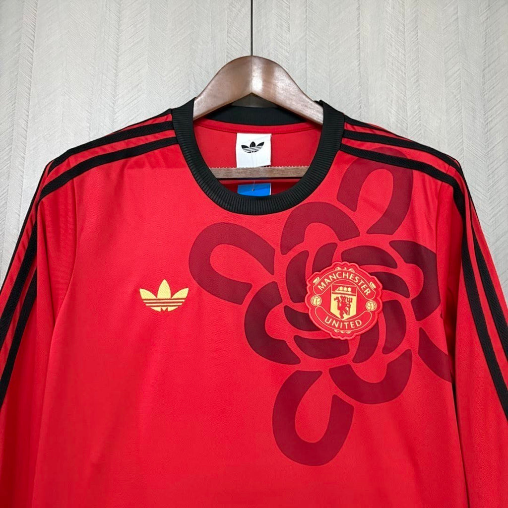 Manchester United 2025/26 Special Edition Red jersey Long Sleeve S-4XL