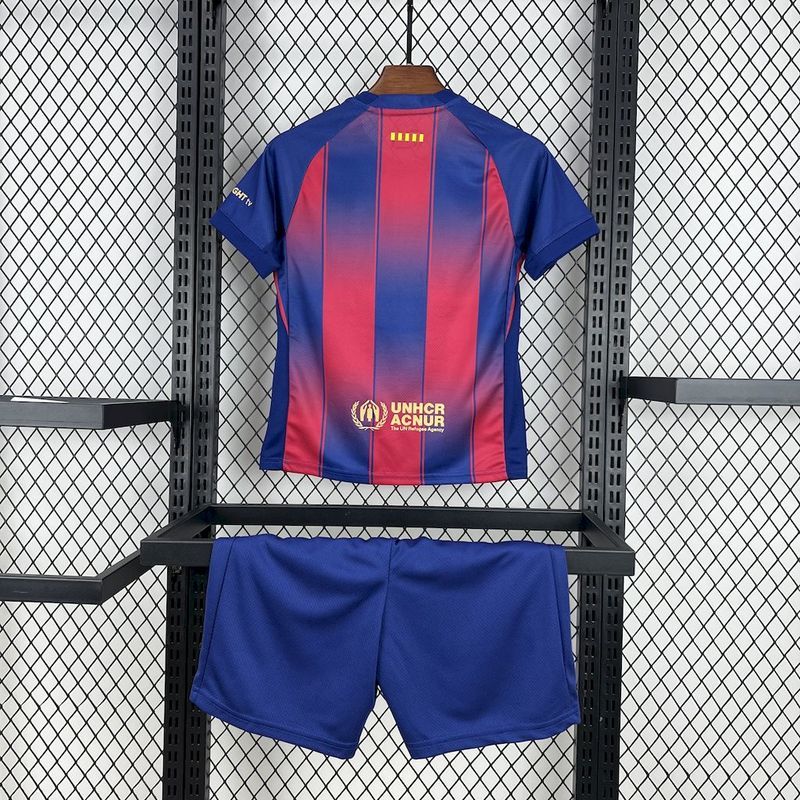 25-26 Barcelona home kid kit
