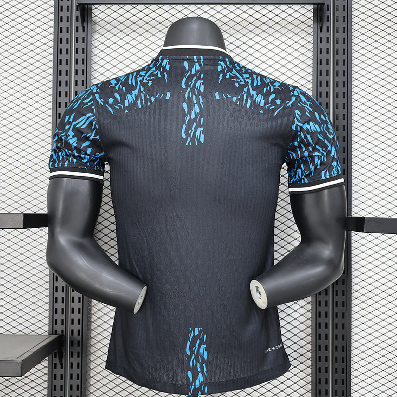 24-25 Barcelona Blue and Black Special Player version jersey
