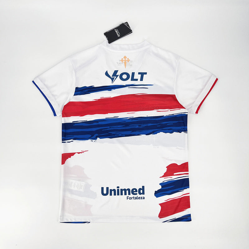 24-25 Fortaleza white and blue soccer jersey