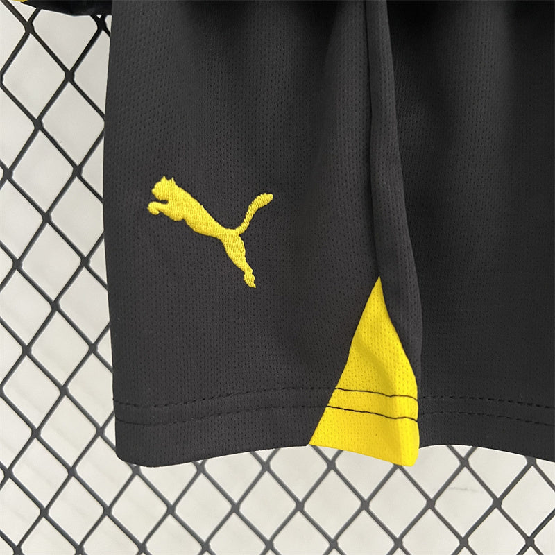 23-24 Dortmund away kid kit