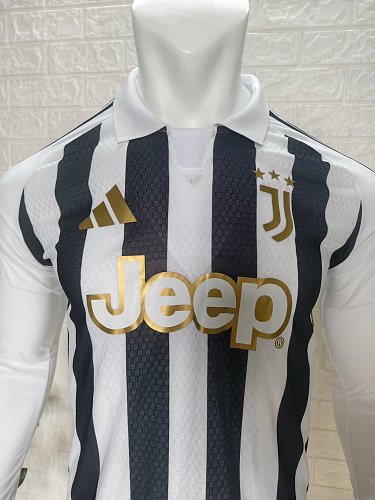 26-27 Juventus Home Player version Long Sleeve S-3XL — Jsonwang 26/27