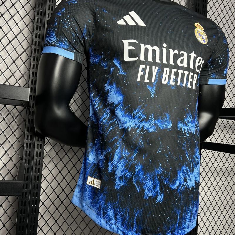24-25 Real Madrid Ocean Blue Jersey Player Version