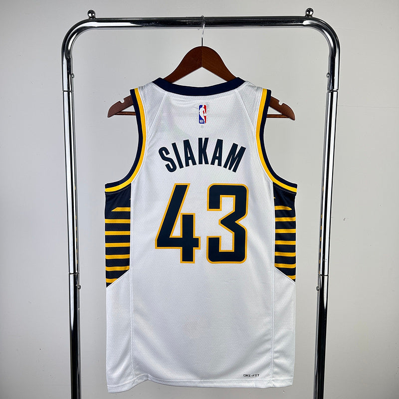 Pacers white 43 SIAKAM