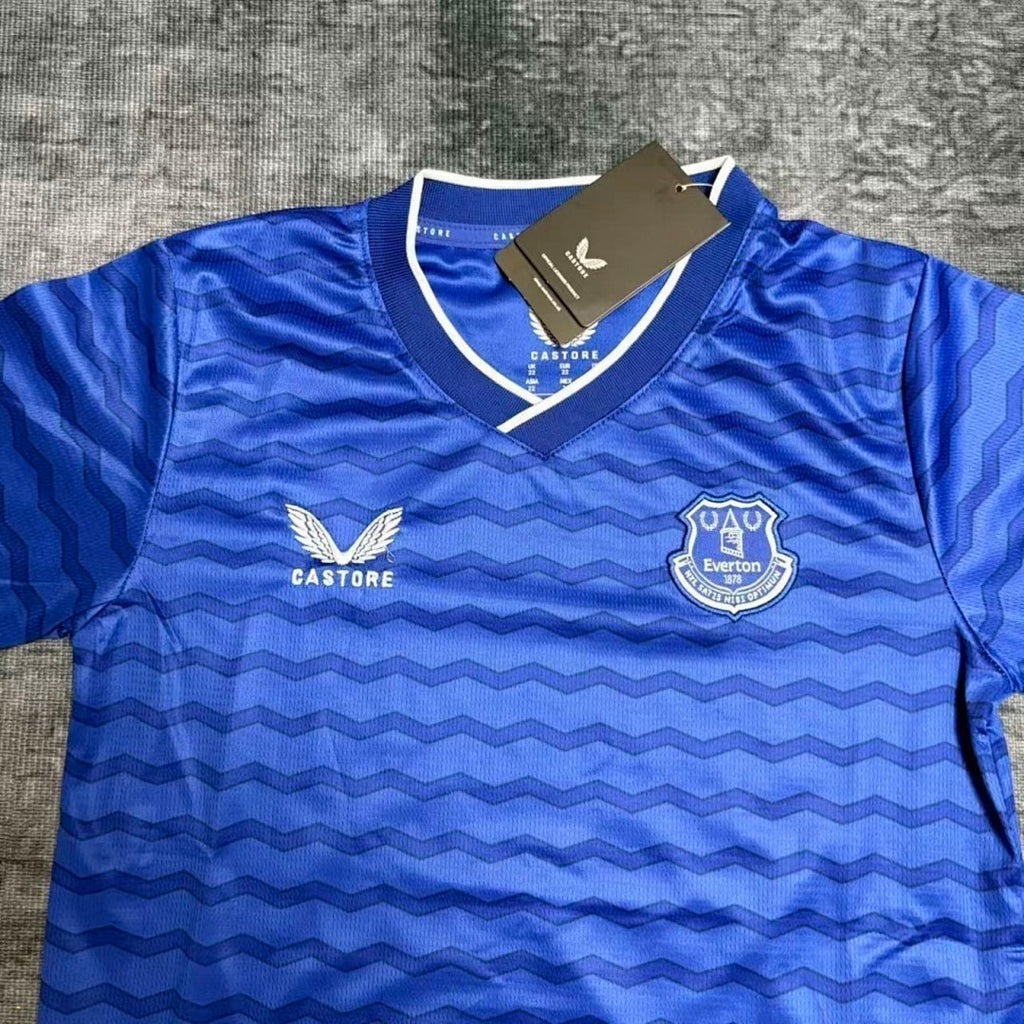 Everton 2025/26 Home Kid Kit size 16-28