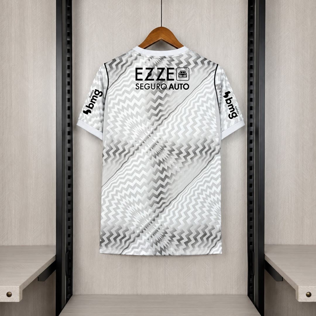 Men's Corinthians 2026/27 Gray Goalkeeper Jersey All Sponsors S-4XL