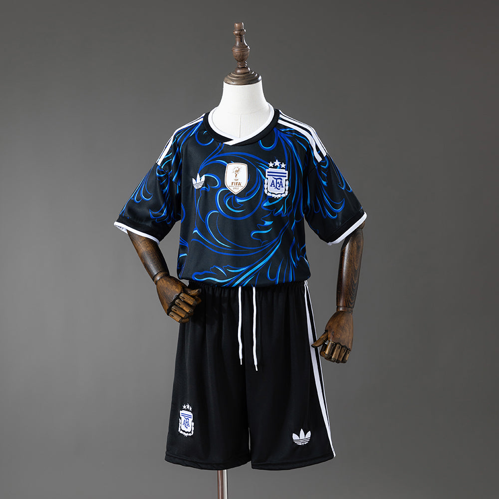 Argentina 2026 Away Kids Kit Jersey Size 16-28