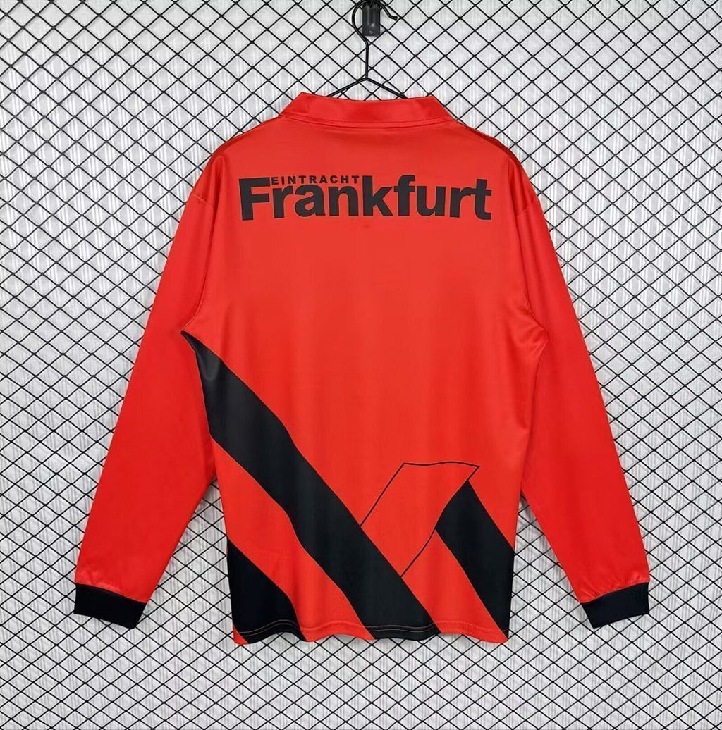 Retro Eintracht Frankfurt 1993/96 Home Long Sleeve Jersey S-XXL