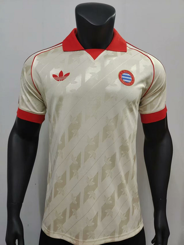 24-25 Bayern white Retro Model Player version jersey