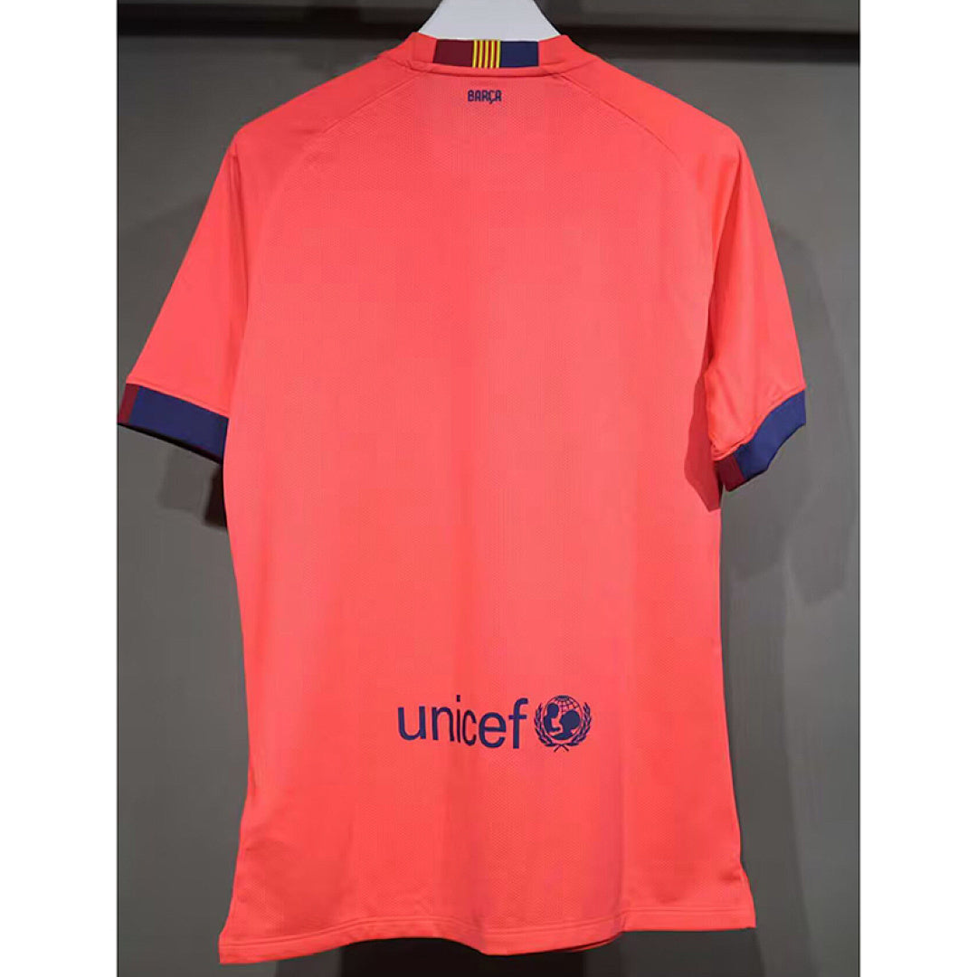 Retro Barcelona 2014/15 Away player version Jersey