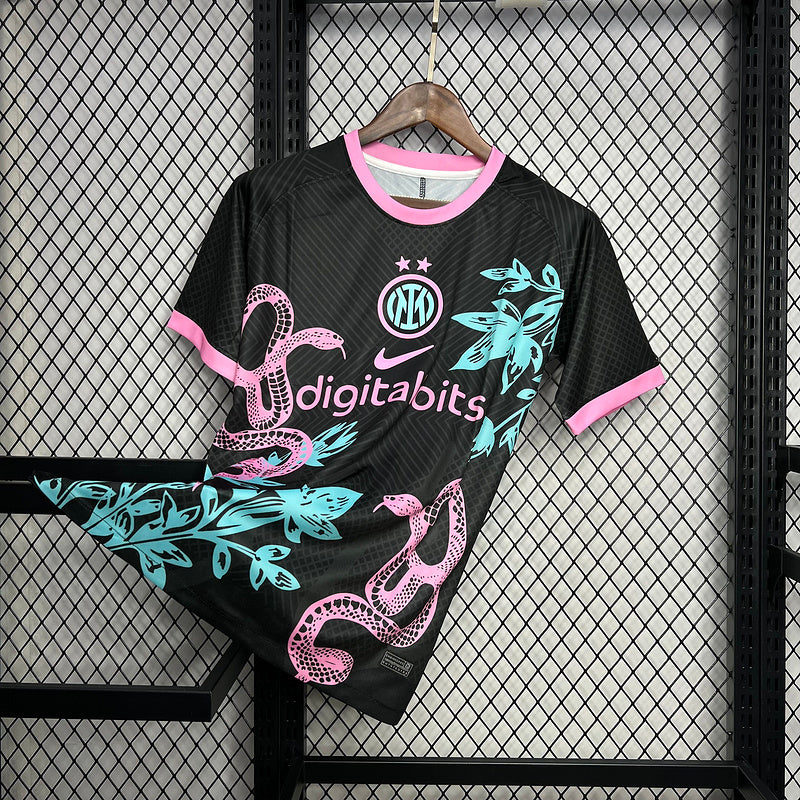 24-25 International Milan black training jersey