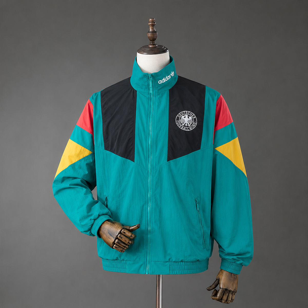 German FIGC EQT Track Top Windbreaker S-XXL