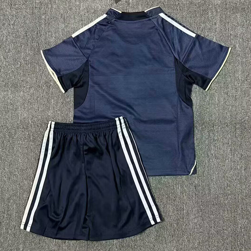 25-26 Real Madrid away blue kid kit