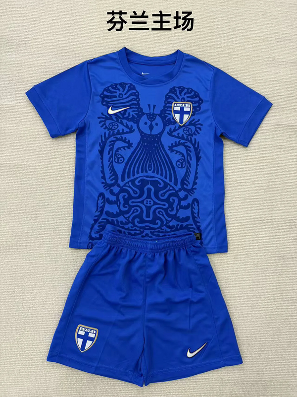 25-26 Finland away kid kit