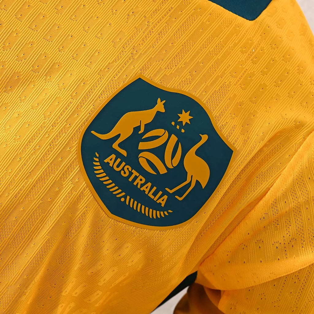 Australia 2026 World Cup Home Player Version soccer jersey size S-2XL