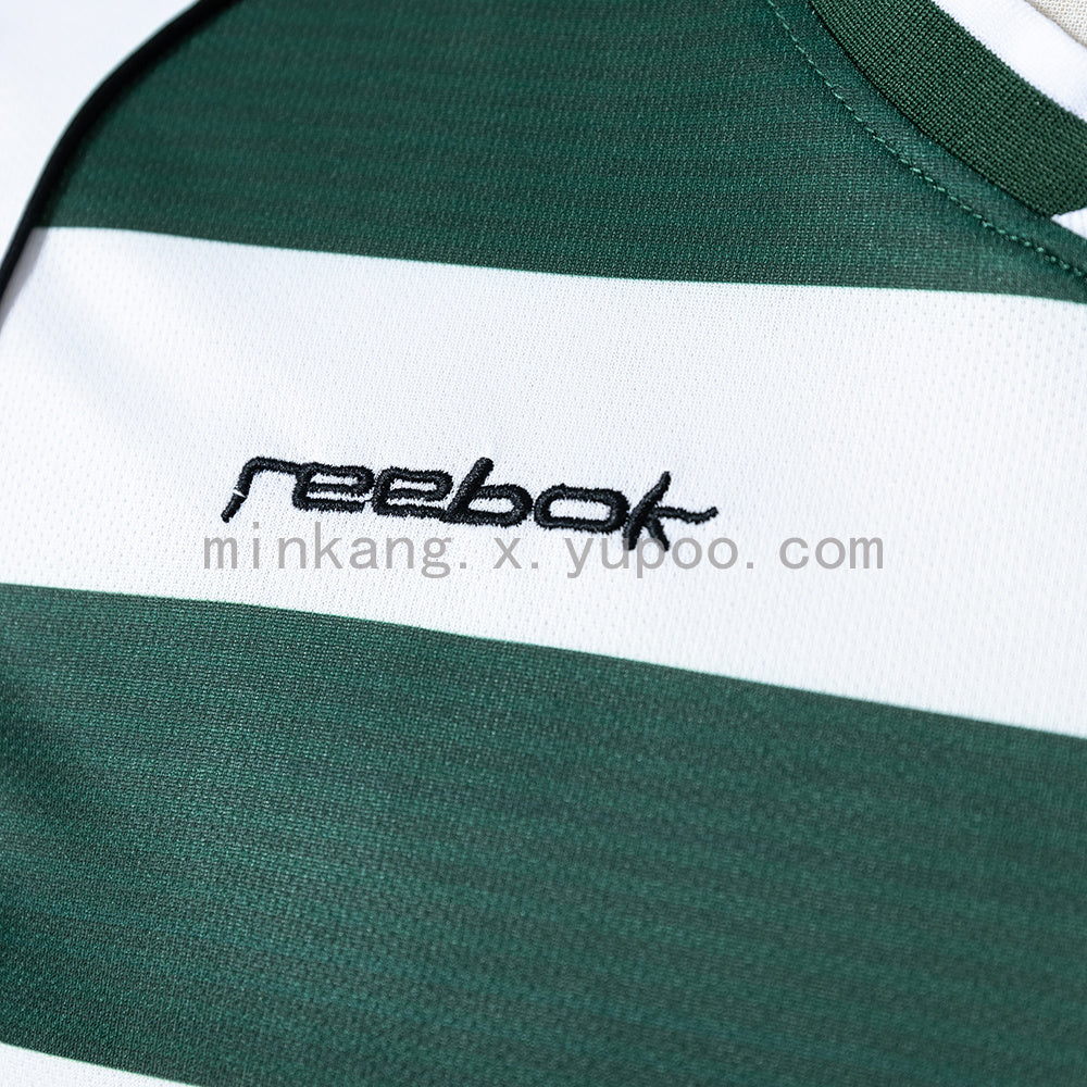 Retro Long Sleeve Sporting Lisbon 01/03 Home S-XXL