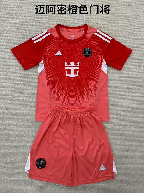 25-26 Miami red goalkeeper kid kit