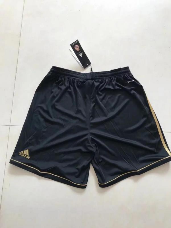 Pantalon Corto de Futbol #11-12 Real Madrid black shorts — Zhang199