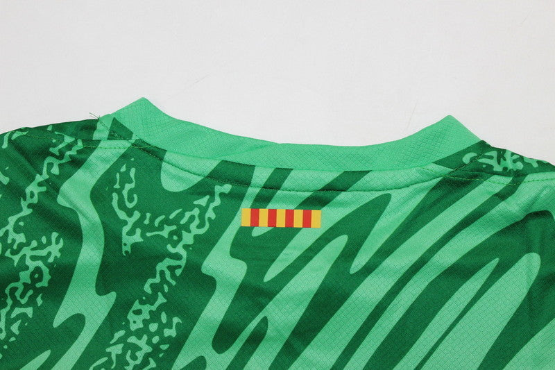 24-25 Barcelona Green Goalkeeper jersey