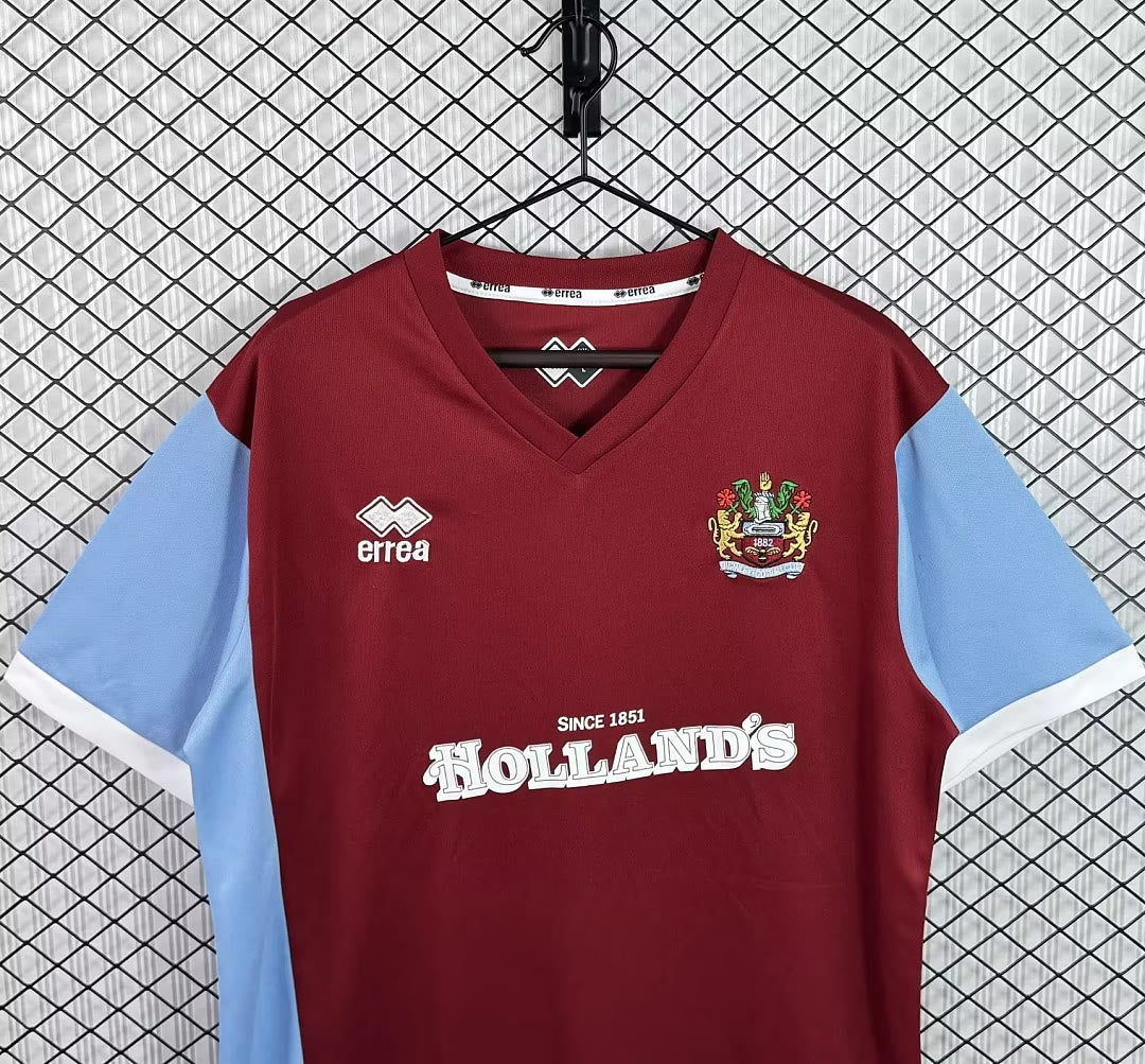 Retro Burnley 2008/09 Home Soccer Jersey Size S-2XL