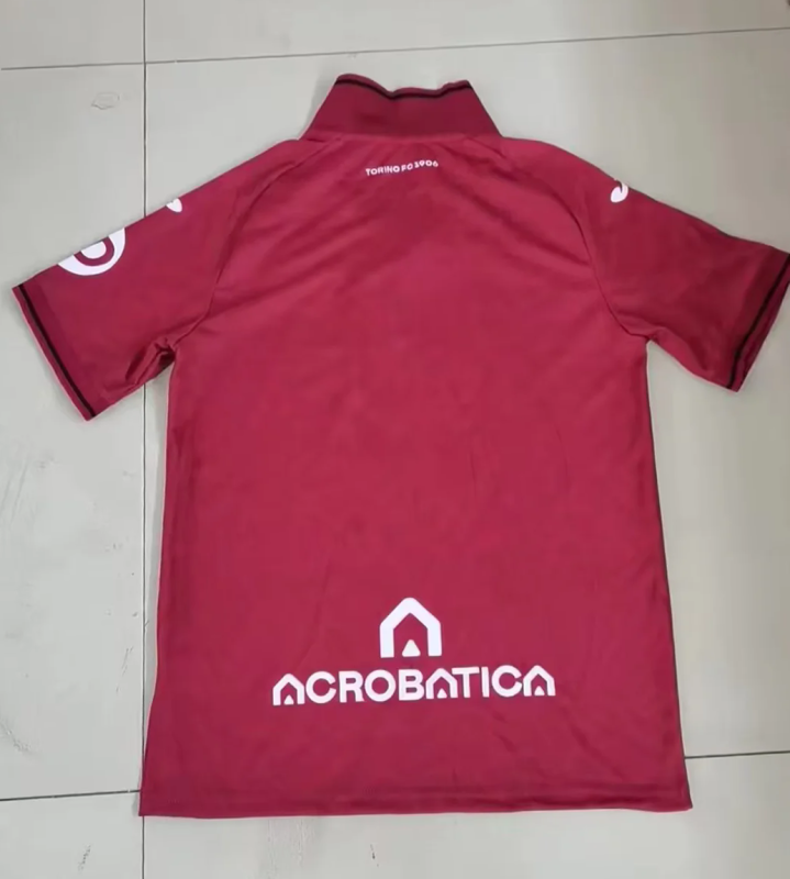 25-26 Torino red home soccer jersey size S-2XL