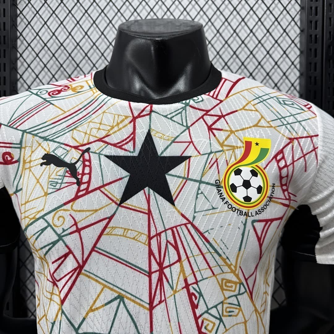 Ghana 2026 World Cup Home Player Version soccer jersey