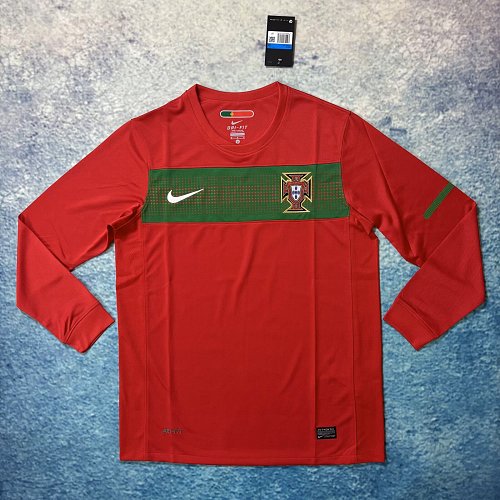 2010 Portugal Home Long sleeve S-2XL — Jsonwang 26/27