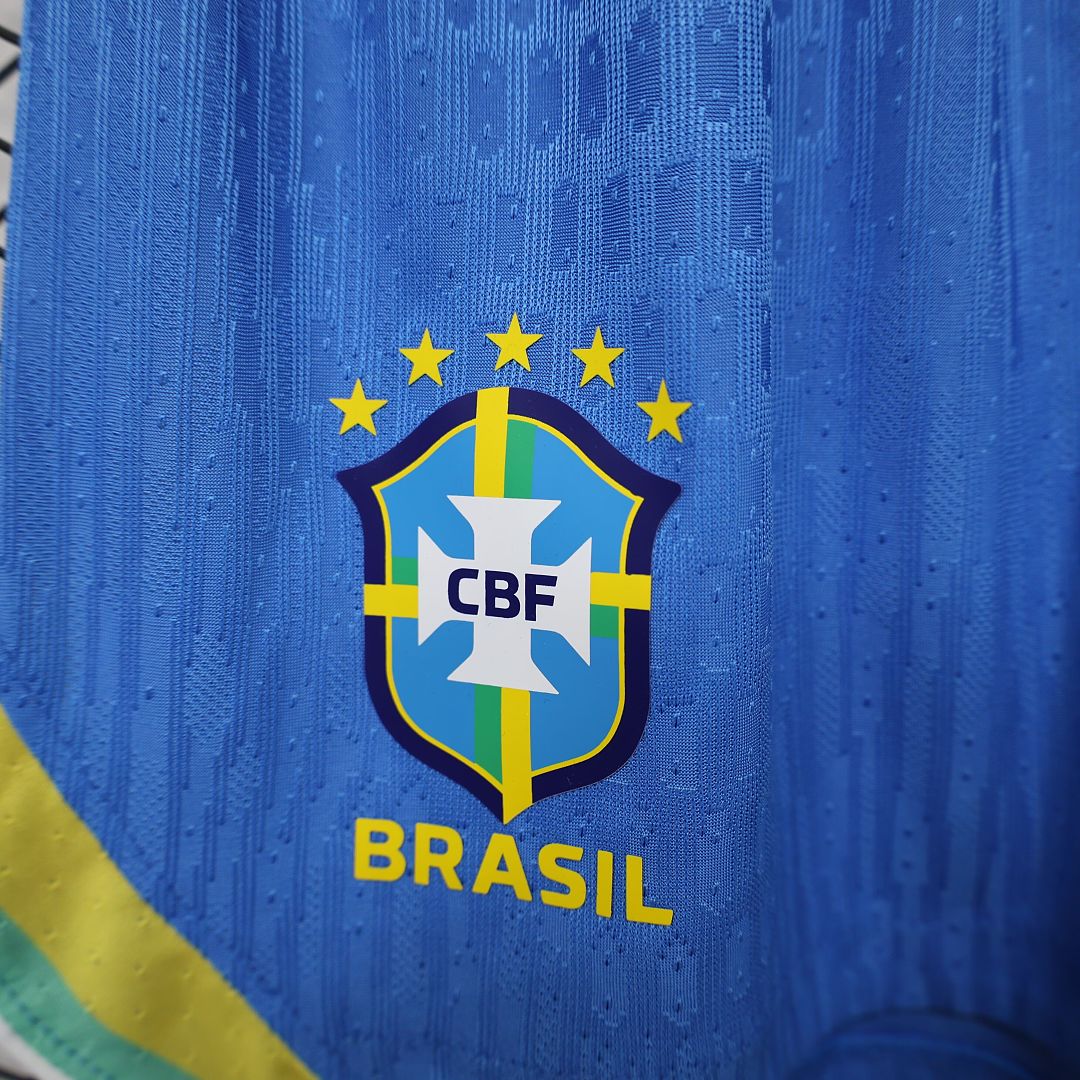 Brazil 2026 Blue Player Version shorts