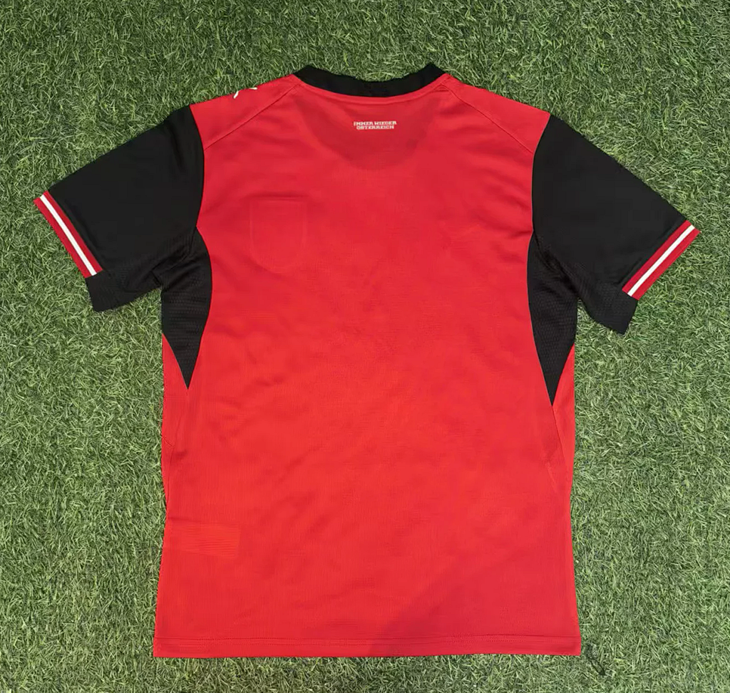 Austria 2026 World Cup home soccer jersey size S-2XL