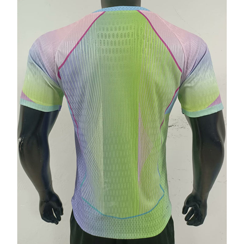 25-26 Barcelona Green Pink Special Edition Player Version Jersey
