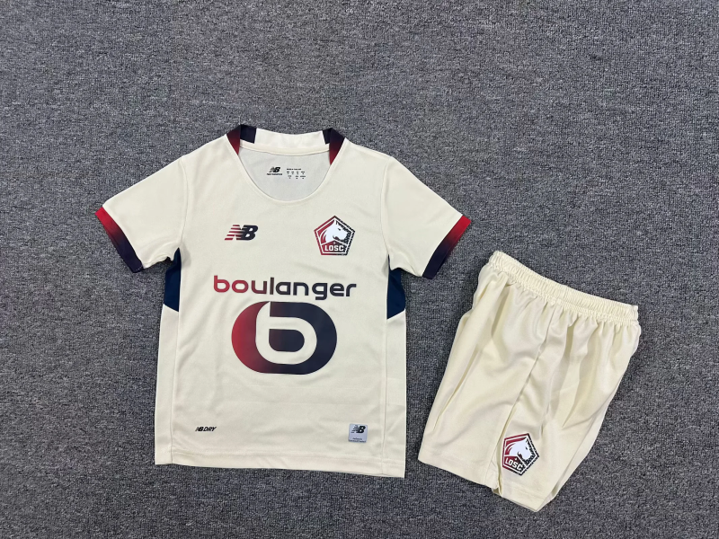 25-26 Lille OSC away kid kit