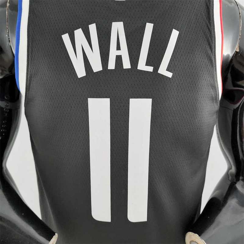 WALL#11 Los Angeles Clippers Black NBA jersey
