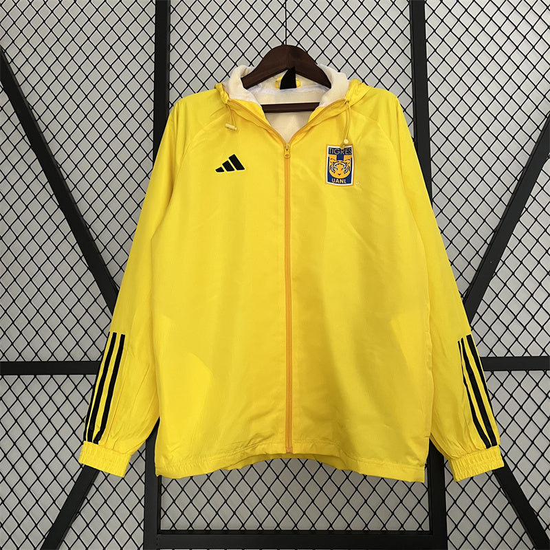 23-24 Tiger yellow windbreaker