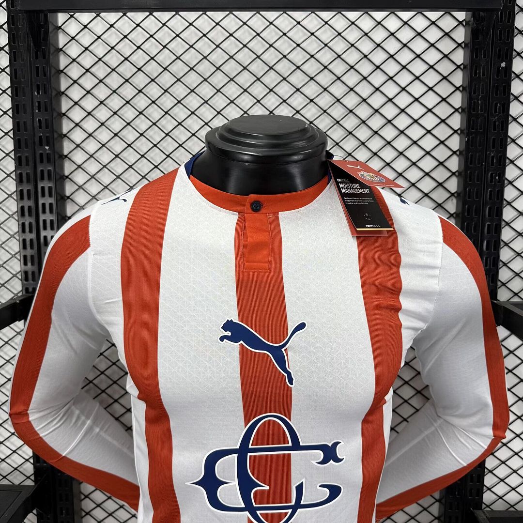 Chivas de Guadalajara 2026/27 120TH Long Sleeve Player Version Jersey S-2XL