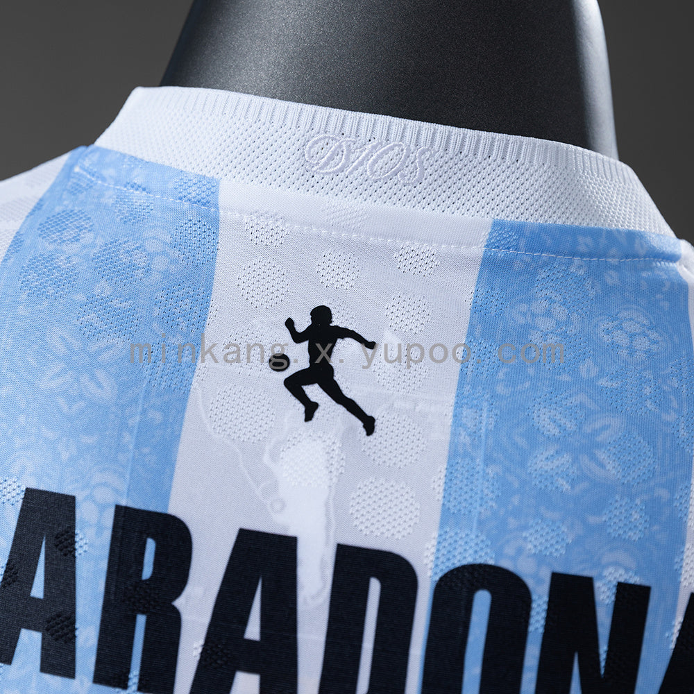 Argentina Maradona #10 Special Edition Player Version Jersey S-2XL