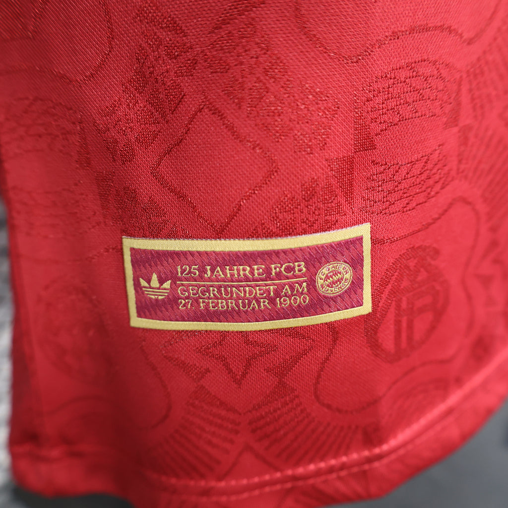 25/26 Player FC Bayern Munich 125th Anniversary Red S-XXL