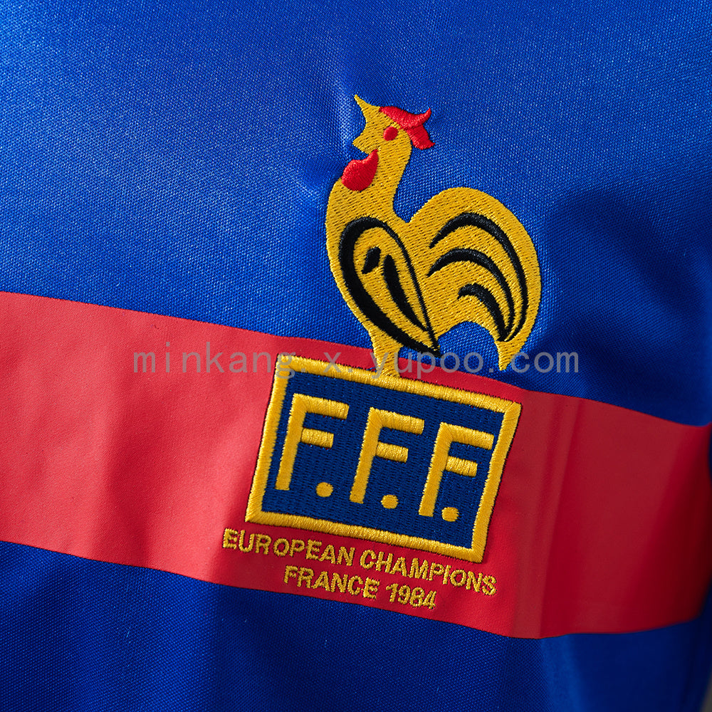 France 1984 Home Retro Jersey S-XXL