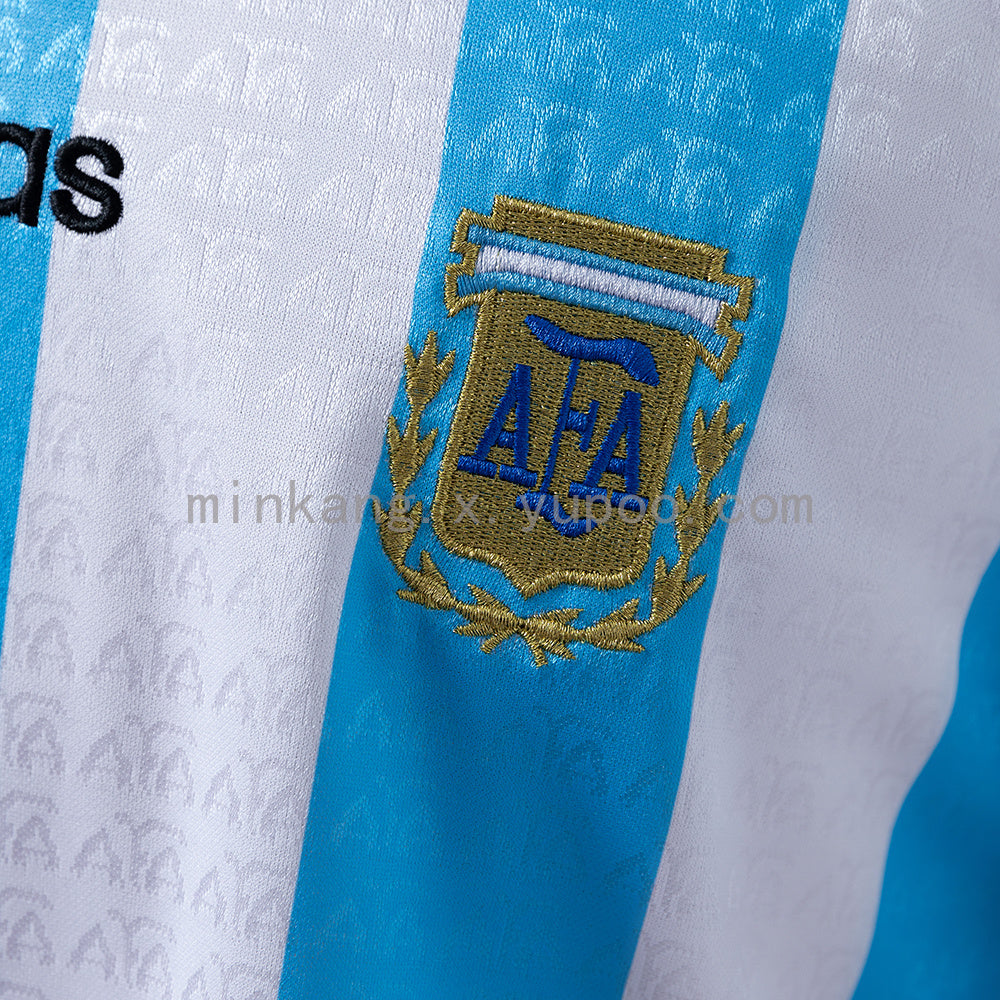Argentina 1994 Home Retro Jersey S-XXL