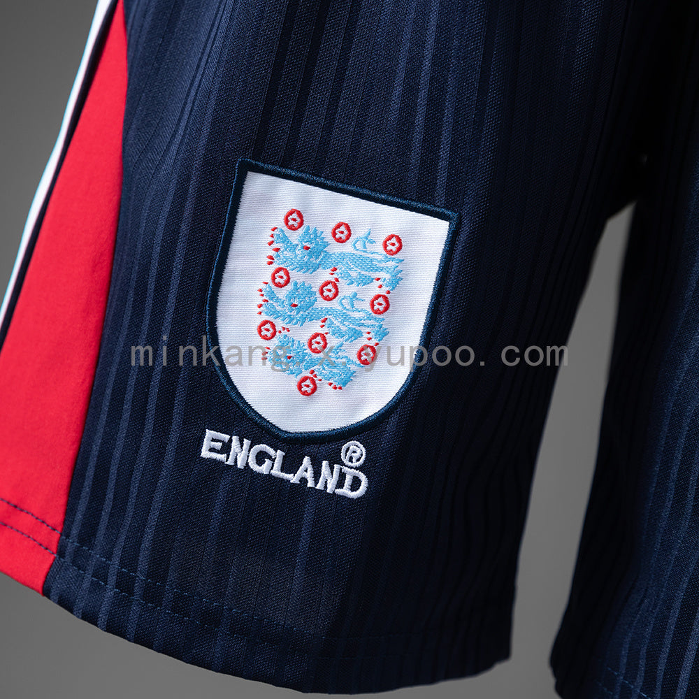 England 1998 Home Retro Shorts S-XXL